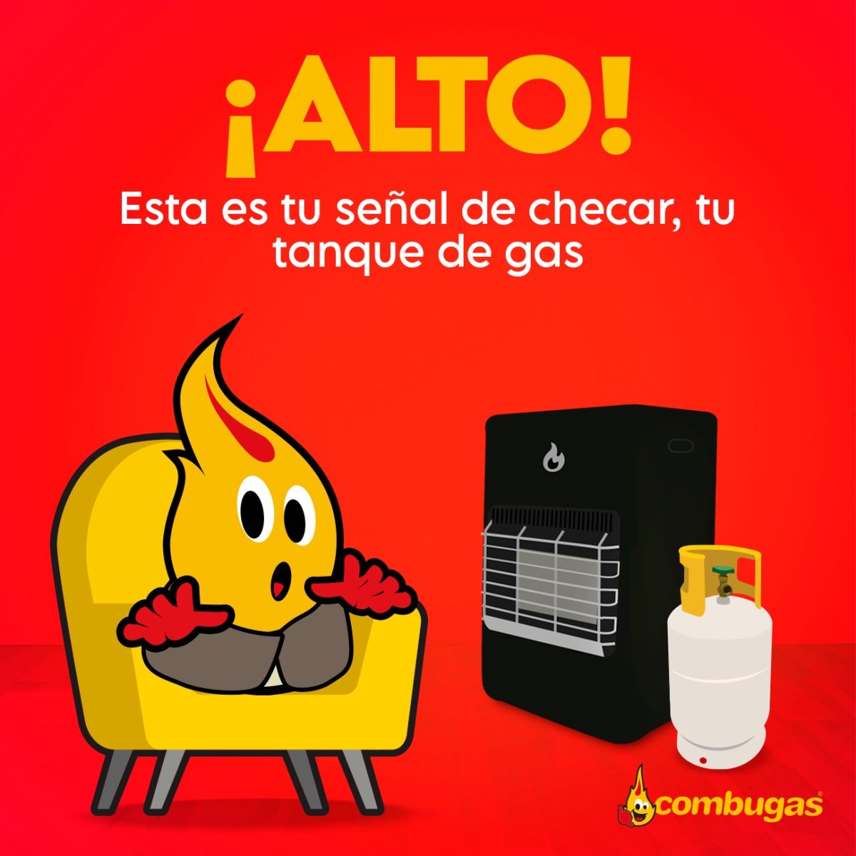 ¡OJO con tu tanque de gas!