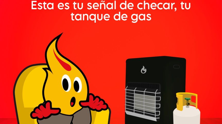 ¡OJO con tu tanque de gas!